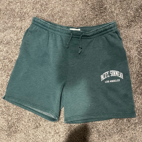 PacSun Pacific Sunwear Collegiate Sweat Shorts Men’s - Picture 1 of 6